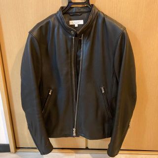 ビューティアンドユースユナイテッドアローズ(BEAUTY&YOUTH UNITED ARROWS)のシングルレザーライダース　ユナイテッドアローズ　定価45000円(ライダースジャケット)