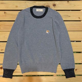 メゾンキツネ(MAISON KITSUNE')の【小豆様　専用】パッチ　セーター　メゾンキツネ　MAISON KITSUNE(ニット/セーター)