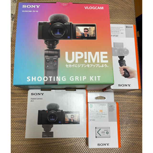 大人気定番商品 asa様専用 SONY VLOGCAM ZV-1G ※5年保障付き※