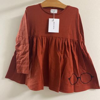 wolf&rita ウルフアンドリタ110.120♡メガネの刺繍のチュニック