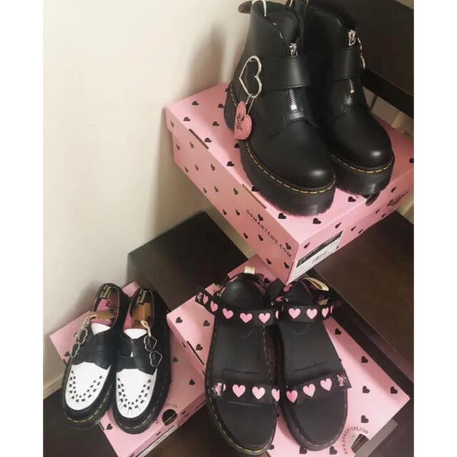 Dr.Martens × LazyOaf ラバーソールハート