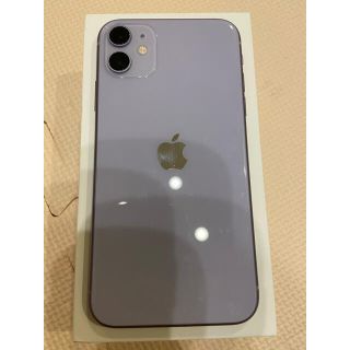 iPhone11 パープル 128GB SIMフリー  本体　美品　残量94%(スマートフォン本体)