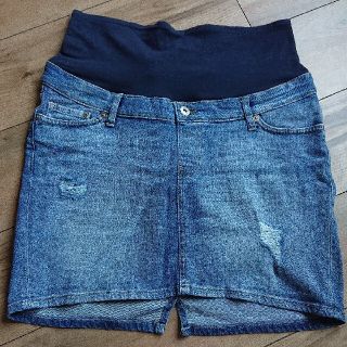 エイチアンドエム(H&M)のH&M マタニティーデニムスカート(マタニティボトムス)