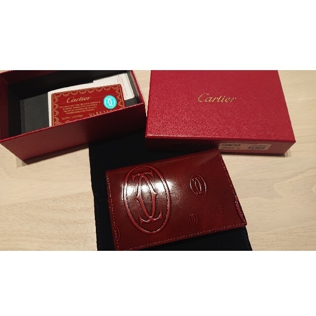 全国無料2023 Cartier - カルティエ ハッピーバースデー カードケース
