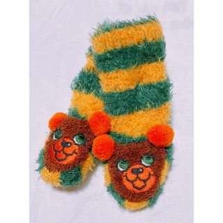 グラグラ(GrandGround)のグラグラ　🧸　ベビーブーティー　🧦未使用　靴下　ふわふわ(靴下/タイツ)