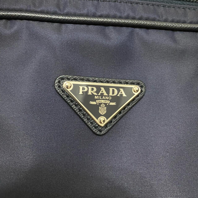 prada ビジネスバッグ ブリーフケース ネイビー