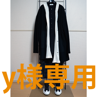 ヨウジヤマモト(Yohji Yamamoto)の【美品】YOHJI YAMAMOTO ヨウジヤマモト  ロングカーディガン(カーディガン)