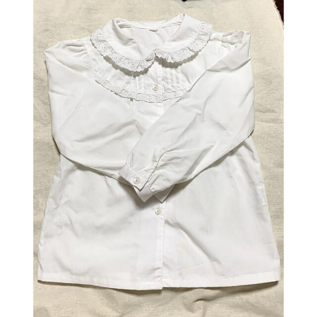 西松屋(ニシマツヤ)の西松屋 ブラウス 110cm キッズ/ベビー/マタニティのキッズ服女の子用(90cm~)(ブラウス)の商品写真