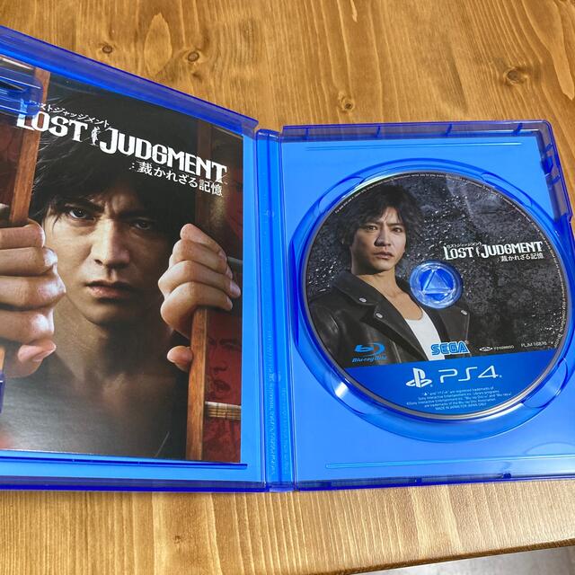 LOST JUDGMENT：裁かれざる記憶 PS4 エンタメ/ホビーのゲームソフト/ゲーム機本体(家庭用ゲームソフト)の商品写真