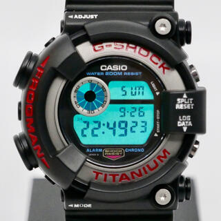 ジーショック(G-SHOCK)のベゼル新品第二世代フロッグマンDW-8200黒赤ベルベゼ仕様FROGMAN(腕時計(デジタル))