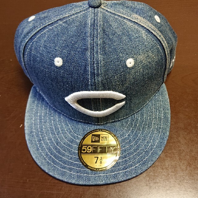 NEW ERA 広島東洋カープ球団公式認定 デニムキャップ