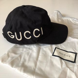 グッチ(Gucci)のGUCCI グッチ エンブロイダリー キャンバス ベースボールハット キャップ(キャップ)