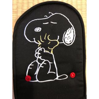 ニシマツヤ(西松屋)のおんぶ紐　SNOOPY 黒(抱っこひも/おんぶひも)