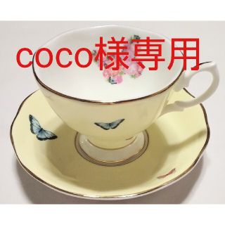 ロイヤルアルバート(ROYAL ALBERT)の大人気ブランド食器(ROYALALBERTミランダーカーカップ&ソーサ)新品格安(グラス/カップ)