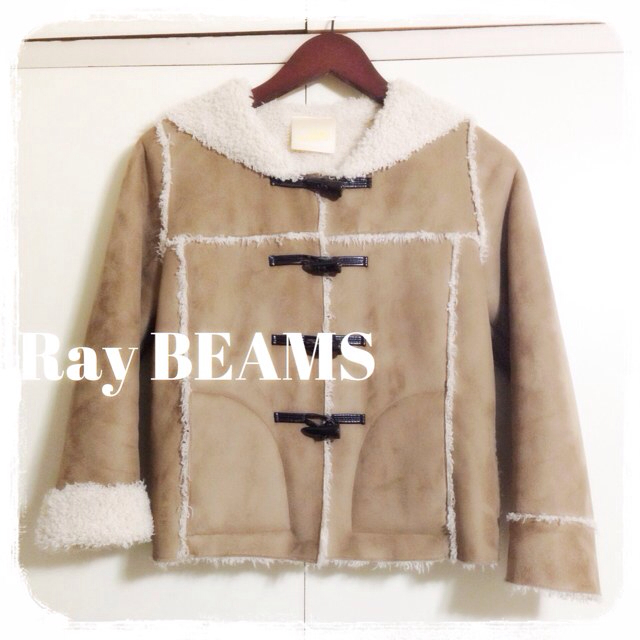 BEAMS(ビームス)のRay BEAMS フェイクムートン レディースのジャケット/アウター(ダッフルコート)の商品写真