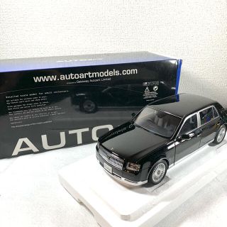 トヨタ(トヨタ)のオートアート センチュリー 神威 ブラック AUTOart 1/18(模型/プラモデル)