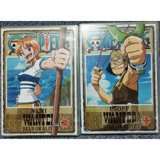 シュウエイシャ(集英社)のONE　PIECE ワンピース　piece．3　piece．4 DVD(アニメ)