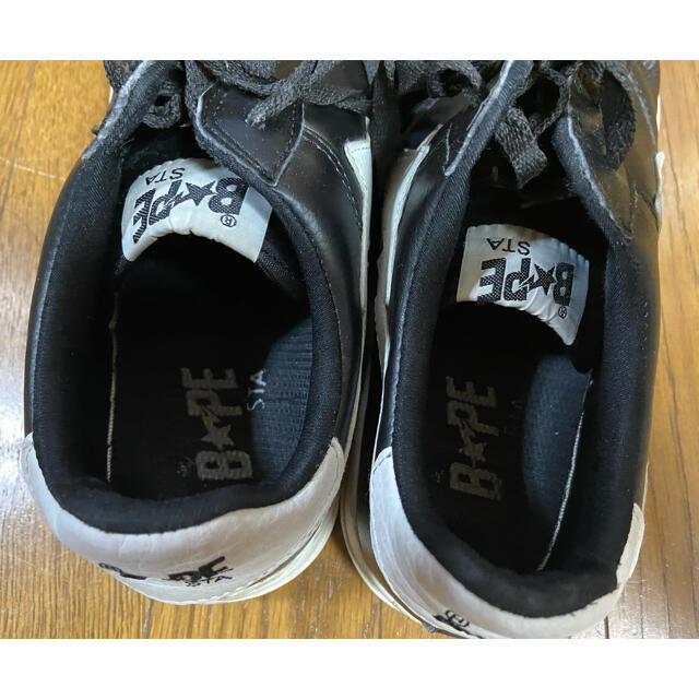 ダブル/ミストブルー BAPESTA‼︎ ニューヨークヤンキースコラボ 通販 ベイプ BAPE スニーカー メンズ