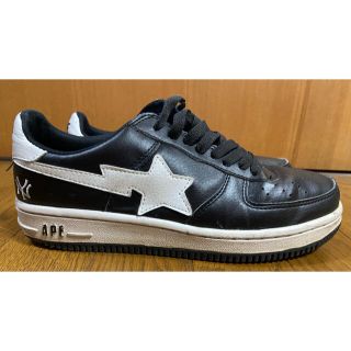 アベイシングエイプ(A BATHING APE)のBAPESTA‼︎ ニューヨークヤンキースコラボ(スニーカー)