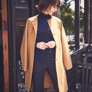 極美品✨theory レディース カシミヤ混 ロングコート P  S相当