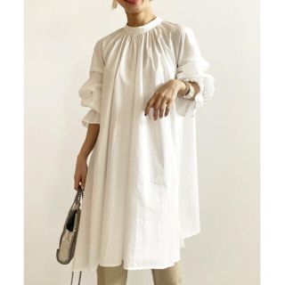 アメリヴィンテージ(Ameri VINTAGE)のGATHER TUNIC BLOUSE(シャツ/ブラウス(長袖/七分))