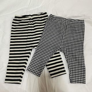 ユニクロ(UNIQLO)のユニクロ　レギンス　70　2枚セット(パンツ)