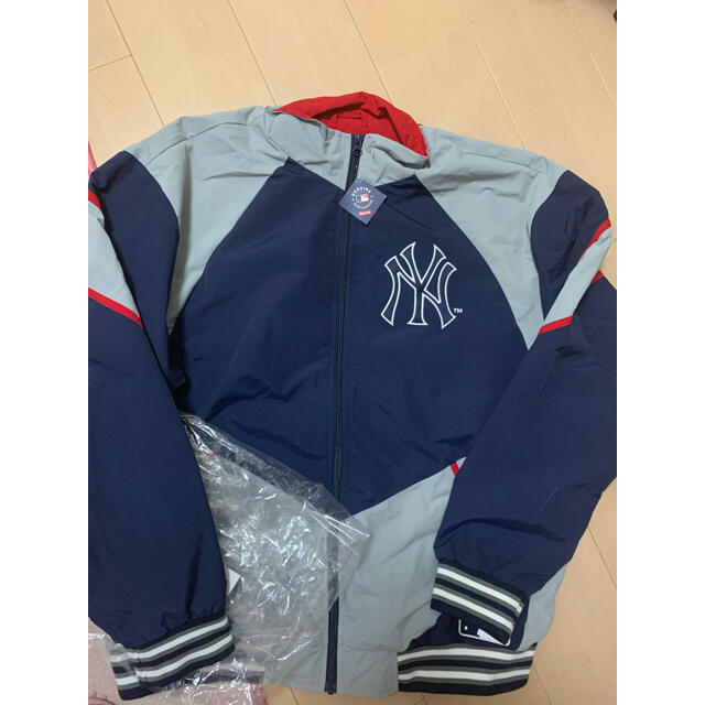 激レアXL新品!Supreme×New Yorkヤンキーストラックジャケット 【冬