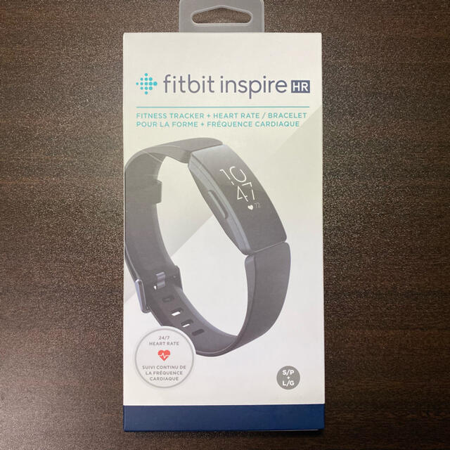 スポーツ/アウトドア新品未使用　Fitbit INSPIRE HR BLACK