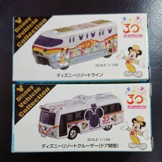 ディズニー(Disney)のレア トミカ 30周年 ディズニーリゾートライン ディズニーリゾートクルーザー(ミニカー)