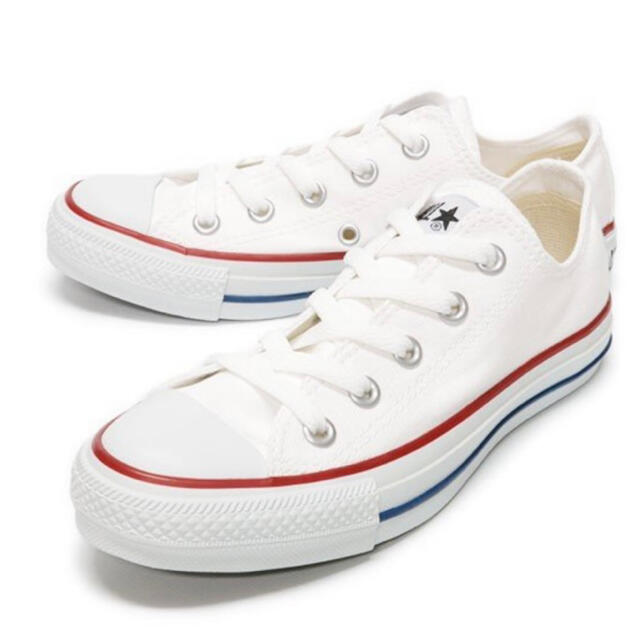 CONVERSE(コンバース)のコンバース　オールスター　ホワイト　23.0  25.5 セット メンズの靴/シューズ(スニーカー)の商品写真