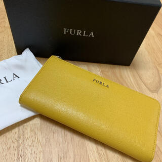 フルラ(Furla)のフルラ　FURLA からし色　シンプル長財布(財布)