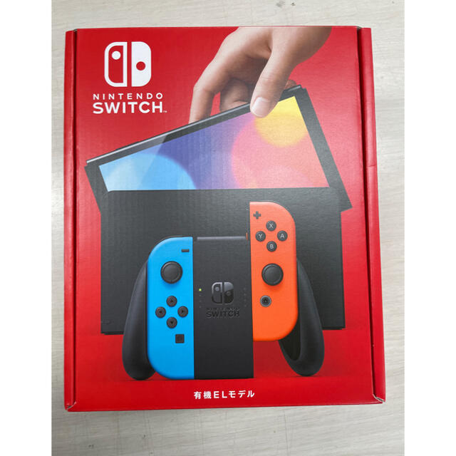 【新品未開封】NintendoSwitch 有機EL ネオンブルー ネオンレッド