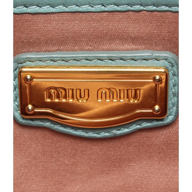 miumiu(ミュウミュウ)のミュウミュウ MiuMiu ハンドバッグ ショルダー 2way レディース レディースのバッグ(ハンドバッグ)の商品写真