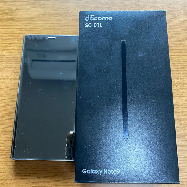 SAMSUNG Galaxy Note9 SC-01Lブラック情報端末シリーズ