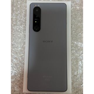 エクスペリア(Xperia)のXPERIA 1 Ⅲ グレー docomo 美品 SIMロック解除済み(スマートフォン本体)