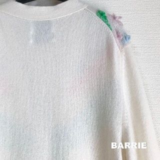 BARRIE】バリー カシミア100% ３Dニット セラミック カーディガン ...