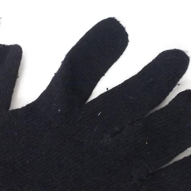 MONCLER(モンクレール)のモンクレール 手袋 レディース - 黒 レディースのファッション小物(手袋)の商品写真
