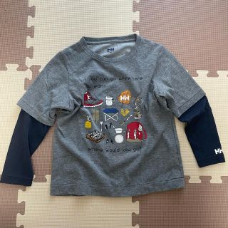 ヘリーハンセン(HELLY HANSEN)のヘリーハンセン 重ね着風ロンT キャンプ(Tシャツ/カットソー)