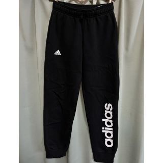 アディダス(adidas)の【美品】adidas スウェットパンツ　ジュニア160 ブラック(ウェア)