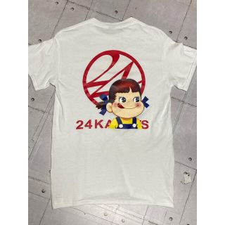 トゥエンティーフォーカラッツ(24karats)の24karats Tシャツ　ミルキーコラボ ペコちゃん　不二家(Tシャツ/カットソー(半袖/袖なし))