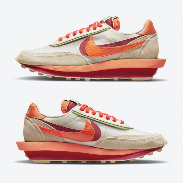 sacai(サカイ)のCLOT × sacai × Nike LDWaffle 23.5cm メンズの靴/シューズ(スニーカー)の商品写真