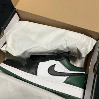 ナイキ(NIKE)のNIKE AJ1 air jordan 1 low gs Green Toe(スニーカー)