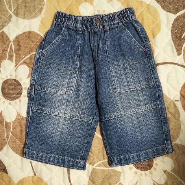 しまむら(シマムラ)のしまむら デニム・ハーフパンツ キッズ/ベビー/マタニティのキッズ服男の子用(90cm~)(パンツ/スパッツ)の商品写真