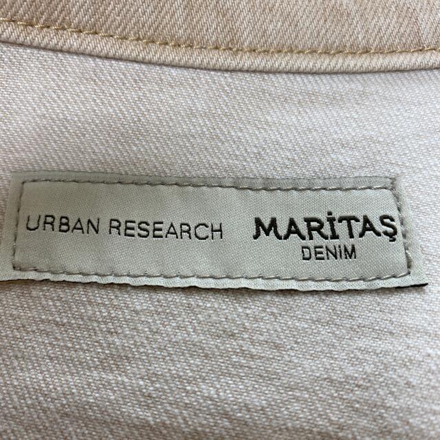 URBAN RESEARCH ノーカラー　ジャケット　デニム