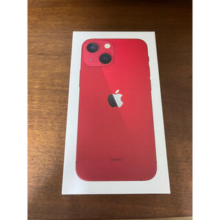 アイフォーン(iPhone)の定価5%オフ新品未開封 iPhone13 mini 256GB Red 赤 本体(スマートフォン本体)