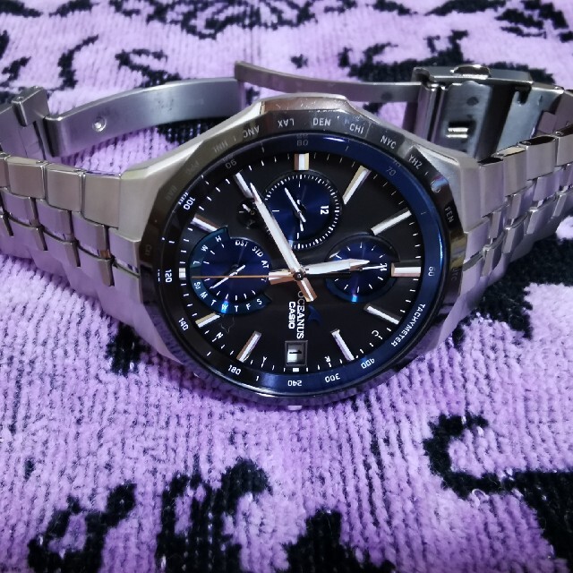 CASIO(カシオ)の☆美品☆　CASIO  オシアナス　腕時計 OCW-S5000E-1AJF  メンズの時計(腕時計(アナログ))の商品写真