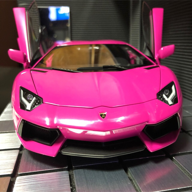 激レア” Davis&Giovanni 1/18 Lamborghini Aventador SVJ アヴェン