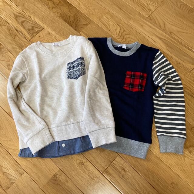 GLOBAL WORK(グローバルワーク)のGLOBALWORKトレーナー キッズ/ベビー/マタニティのキッズ服男の子用(90cm~)(Tシャツ/カットソー)の商品写真