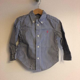 ラルフローレン(Ralph Lauren)のRalph Lauren 長袖ストライプシャツ 24M(Tシャツ/カットソー)