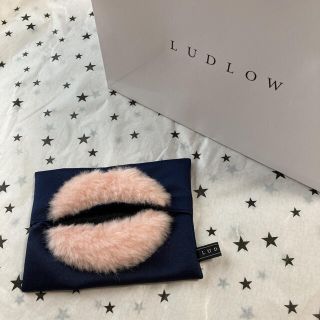 ラドロー(LUDLOW)のスリーわんこママ様。ご専用品。ラドロー★ティッシュケース★リップファー★美品(ポーチ)